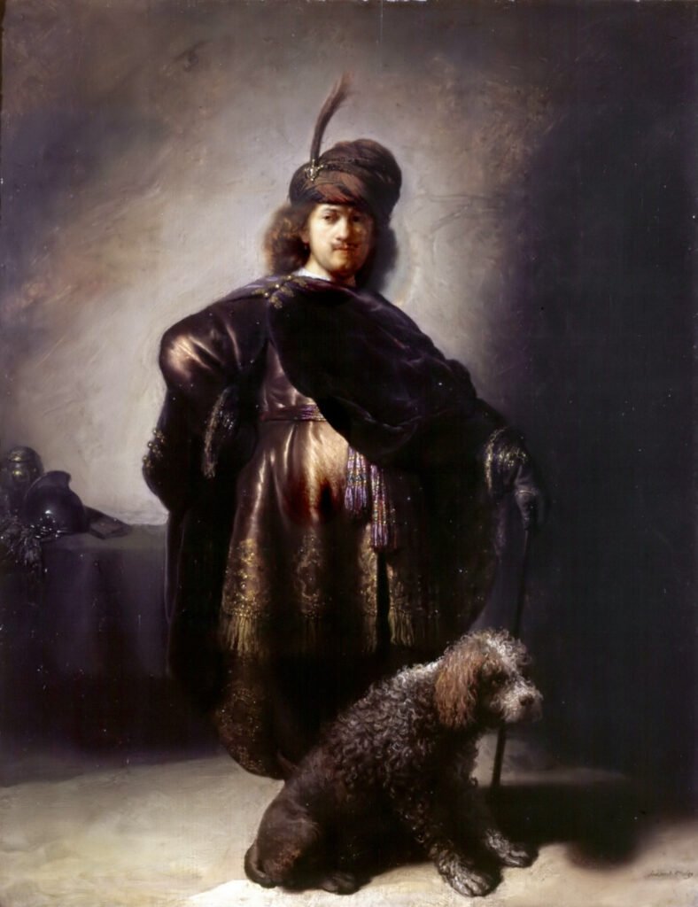 Il ritratto dell’artista in costume orientale di Rembrandt
