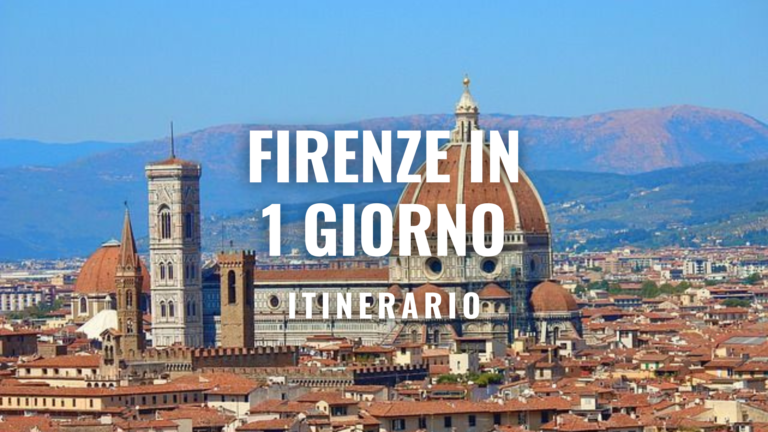 cosa vedere a firenze in un giorno