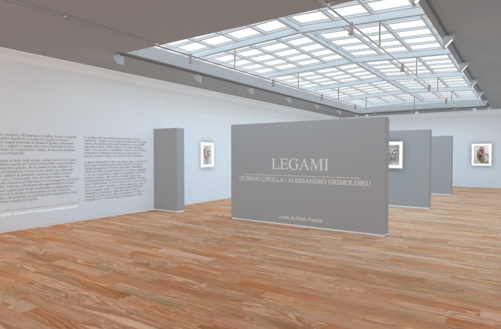 come esporre le proprie opere d'arte: legami mostra virtuale